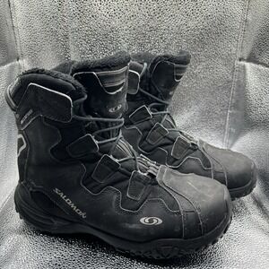 Salomon Tundra Boots Mens US 8.5 Thinsulate Insulation Contragrip GTX Shoes Snow